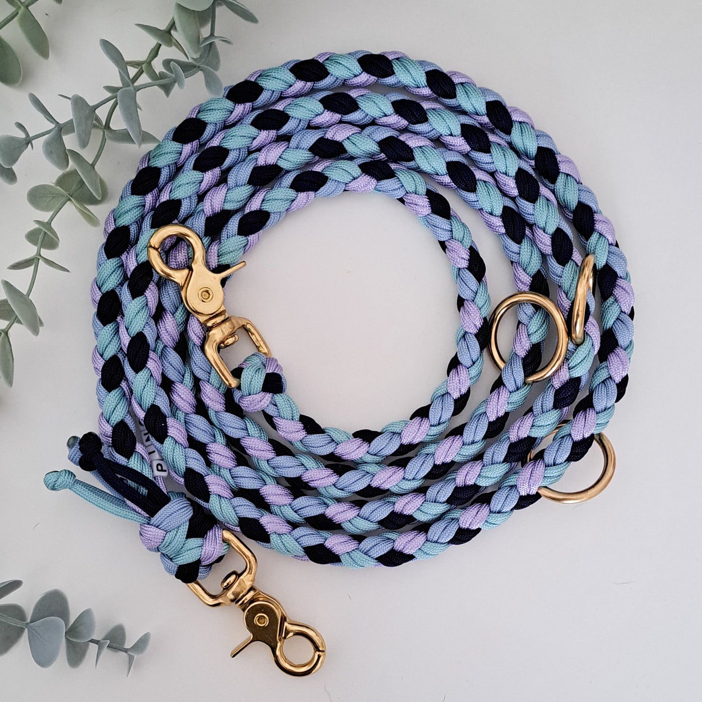 Paracord-Leine, Farbcode: 15-16-17-19, Gold