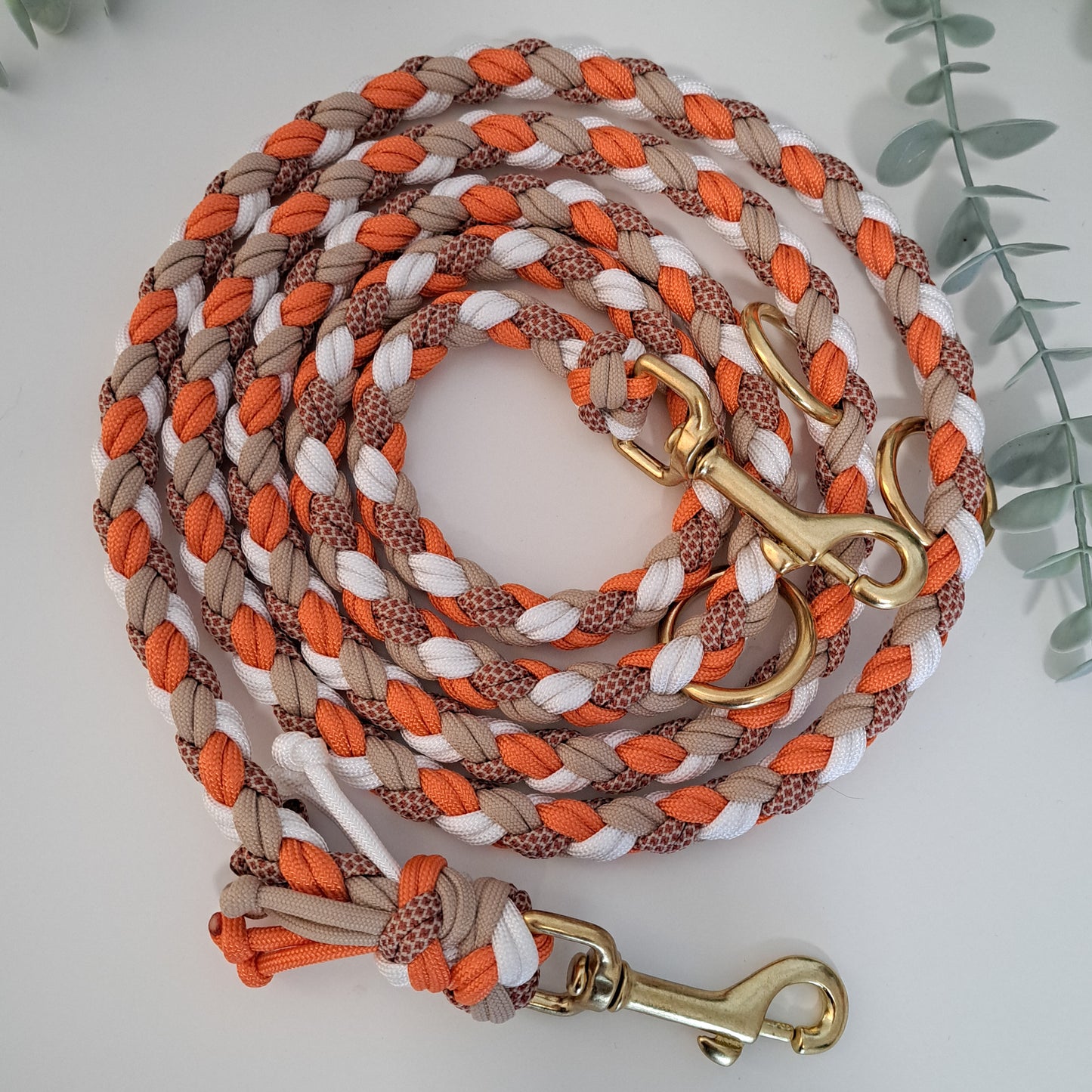 Paracord-Leine, Farbcode: 4-28-30-41, Gold