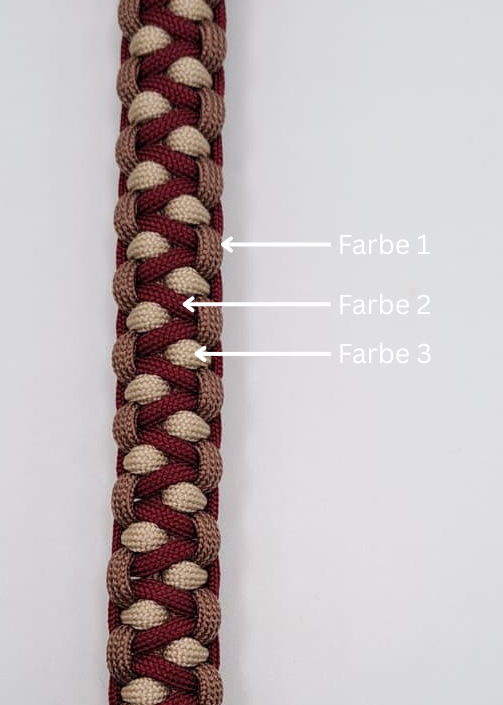 Paracord-Halsband "Amy"