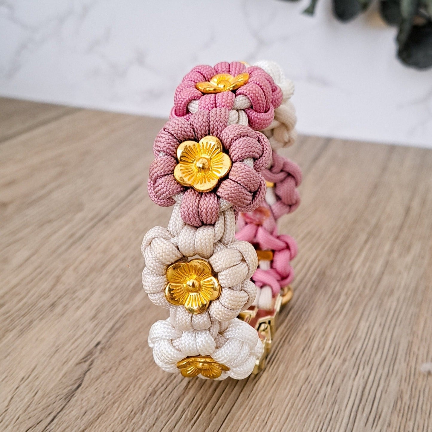 Paracord-Halsband "Flora" Sofortkauf