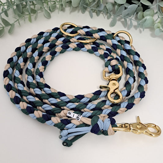 Paracord-Leine, Farbcode: 14-16-17-31, Gold
