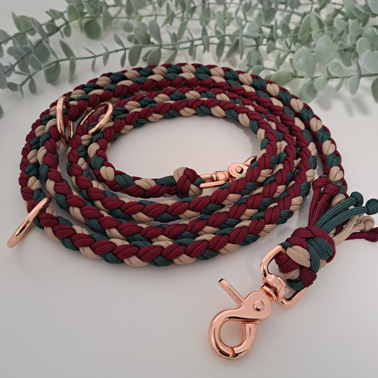 Paracord-Leine, Farbcode: 2-2-14-31, Roségold