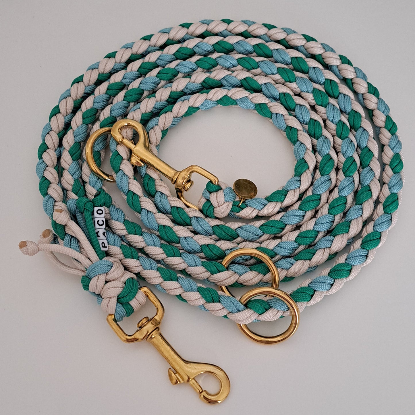 Paracord-Leine, Farbcode: 13-15-29-29, Gold