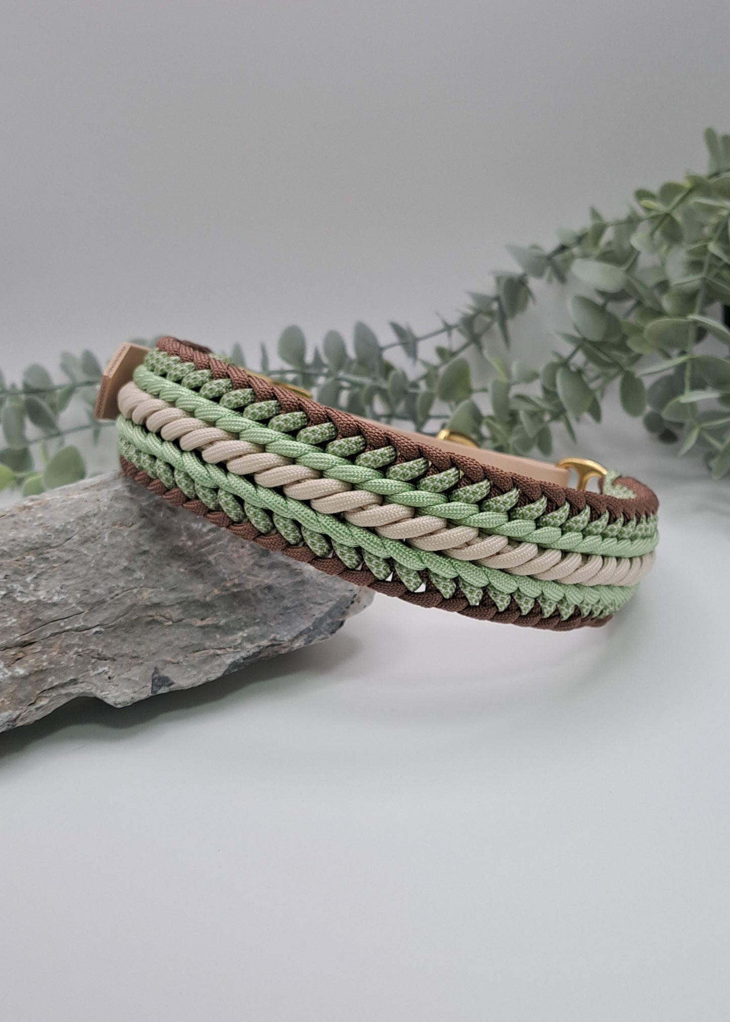 Paracord-Halsband "Sky"