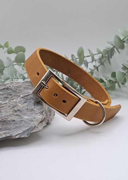 Fettlederhalsband "Hazel"