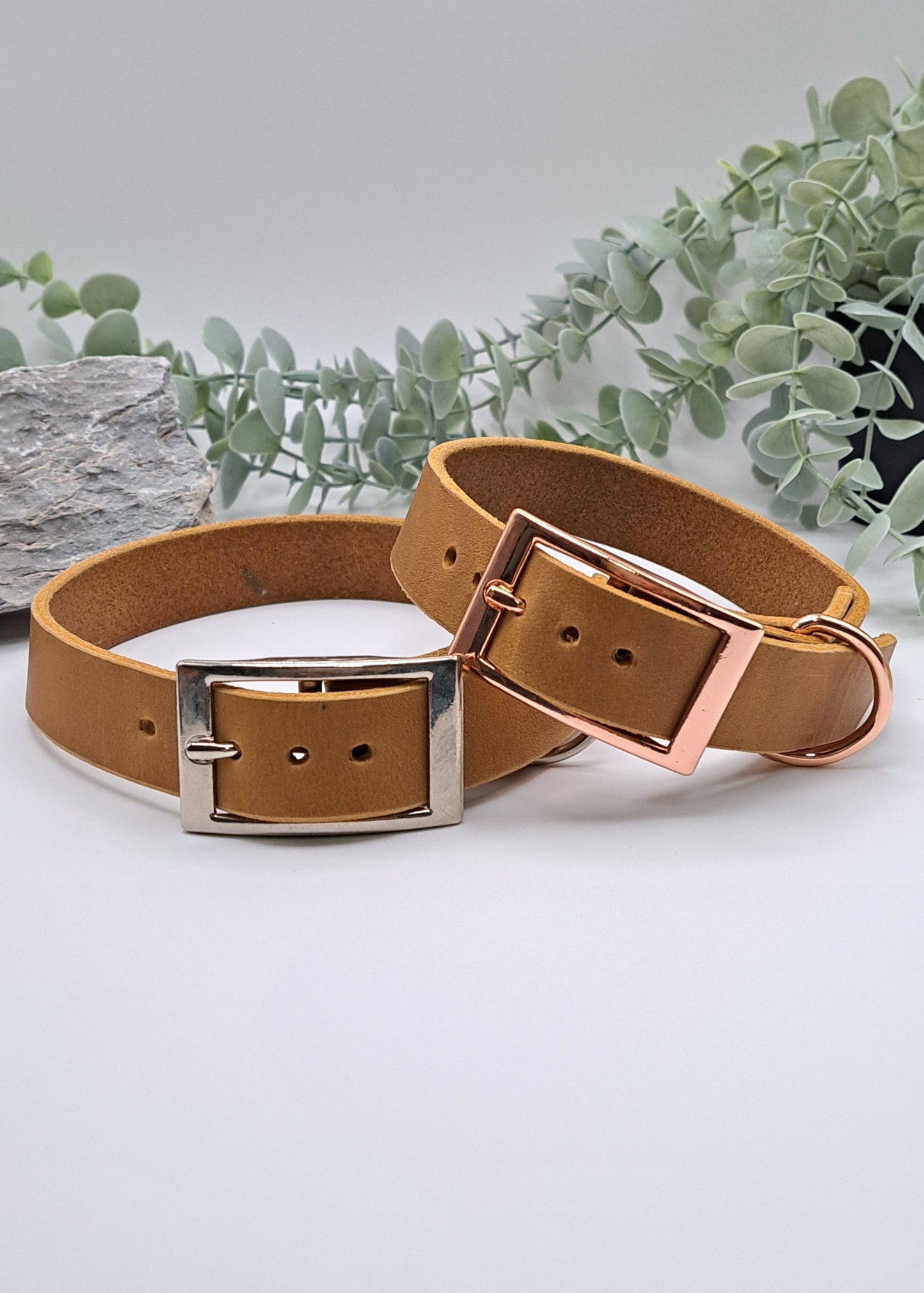 Fettlederhalsband "Hazel"