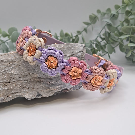Paracord-Halsband "Flora"