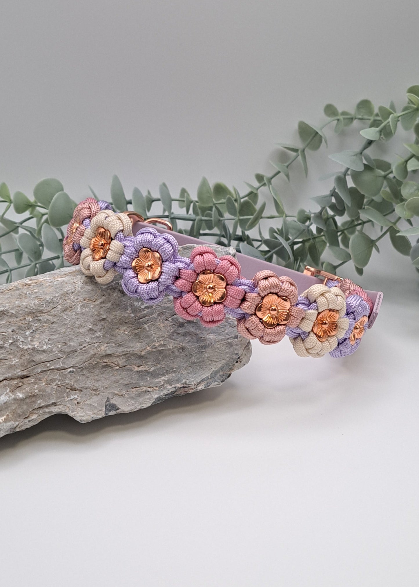 Paracord-Halsband "Flora"