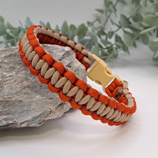 Paracord-Halsband "Kobra"
