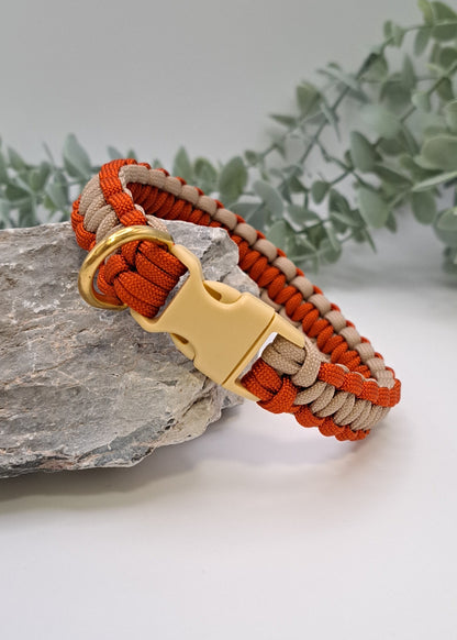 Paracord-Halsband "Kobra"