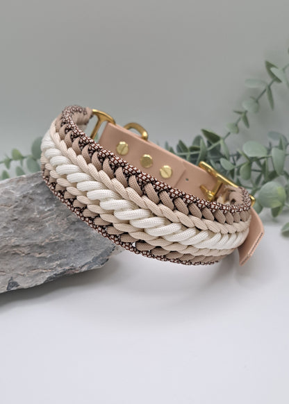 Paracord-Halsband "Sky"