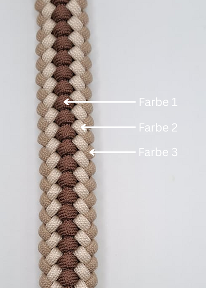 Paracord-Halsband "Triple"