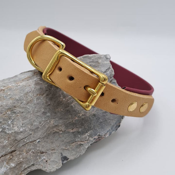 Fettleder-Halsband "Jane"