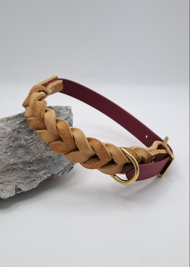 Fettleder-Halsband "Ava"