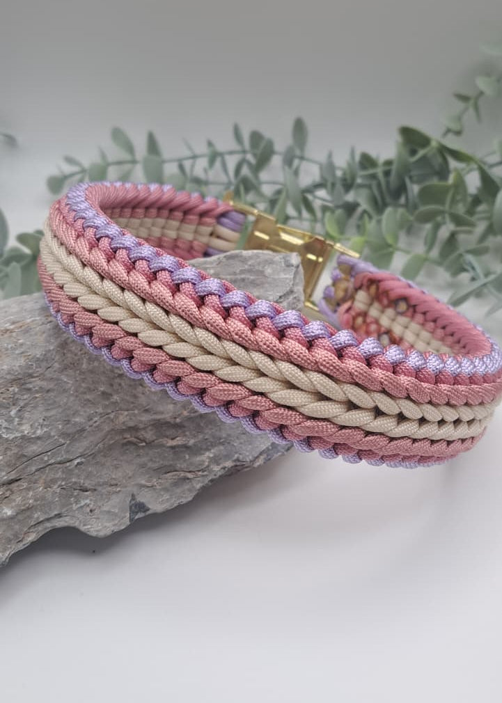 Paracord-Halsband "Holly"