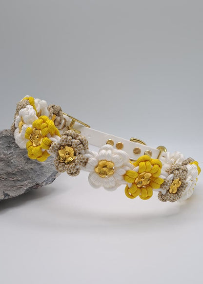 Paracord-Halsband "Flora"